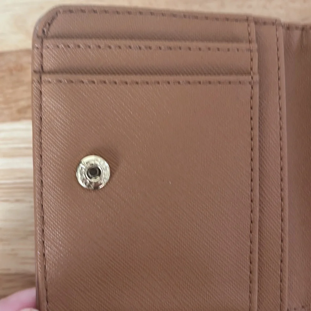 Fossil Sydney Bifold‎ Wallet Credit Card Case Leather Tan Camel 1954